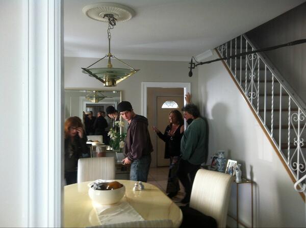 RobtheMobMovie's tweet photo. Michael Pitt, Aida Turturro and Director Raymond De Felitta on set. Keep posted for more! http://t.co/W2UYf5dIiK