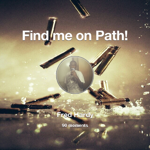 fhardy01's tweet photo. I've shared 90 memories with my friends on #Path - see them now at http://t.co/th4qCADoVm! #thepersonalnetwork http://t.co/NWQ8Hlm4nL