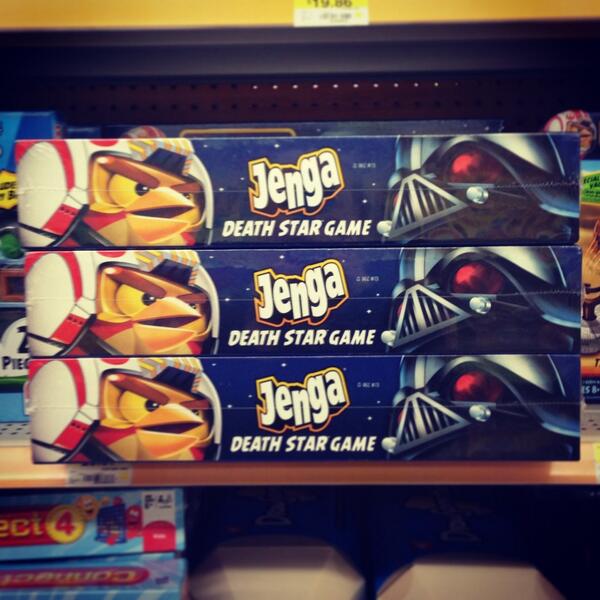 JENGA's tweet photo. Happy #StarWarsDay! May the 4th be with you... http://t.co/fv1VJy1KhH