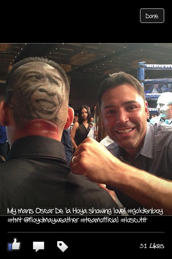tonyfukenstar's tweet image. @OscarDeLaHoya Showing love to my brothers work #Loscutit @FloydMayweather