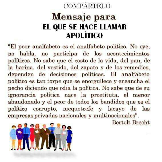 SxGranada's tweet photo. El que se hace llamar apolítico... http://t.co/wHTPNvRg2a