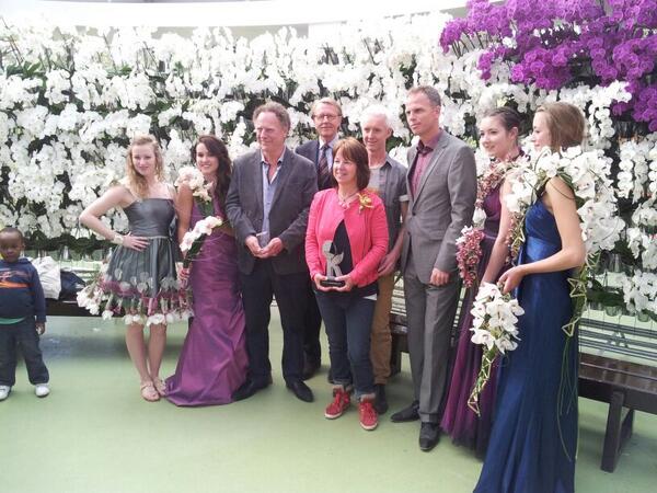 Er zijn heel trots! Vandaag de 1e prijs gewonnen, Stands OrchideeënKeukenhof.