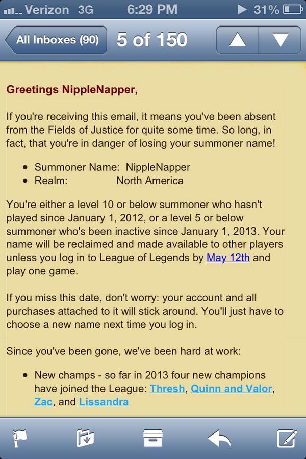 JeromeASF's tweet photo. NO NOT NIPPLE NAPPER! Don't do this League of Legends http://t.co/6nDlVMLRRD
