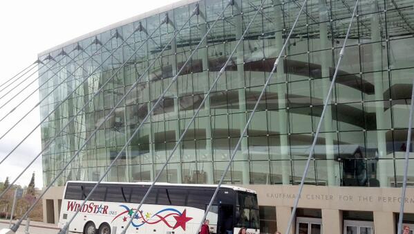slcsdmusic's tweet photo. Kaufman Center for the Performing Arts. http://t.co/gGKQTfepi1
