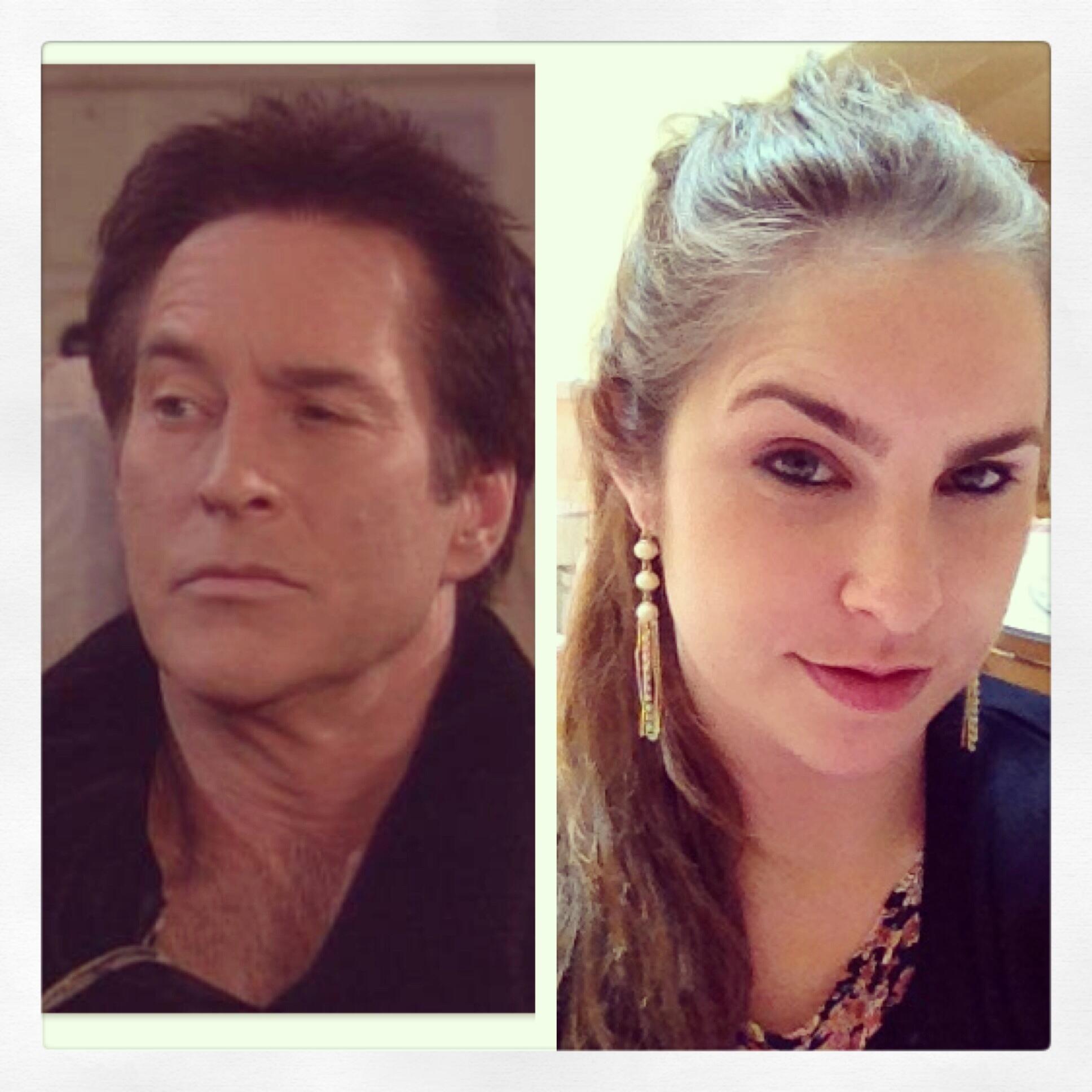 Drake Hogestyn on Twitter: “Alex says she thinks she got her eyebrow