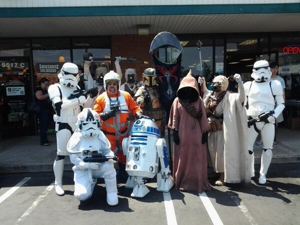 What a fun day at ComicKaze for Free Comic Book Day! <a href="/SanDiegoSquad/">SanDiegoSquad</a> <a href="/rebellegion/">The Rebel Legion</a> <a href="/Sunriderbase/">Sunrider Base - SoCal RL</a> <a href="/501SCG/">SoCalGarrison</a> <a href="/501stLegion/">501st Legion</a>