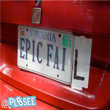 PL8SEE's tweet image. #LifeWouldBeAlotBetterIf we heard your #BestVanityPlates