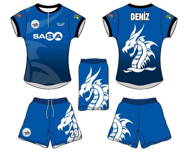 Dragon Festivali dün Adana'da başladı!Festivalde 'en iyi forma' Ankasport'u tercih eden SaSa'nın forması seçildi!