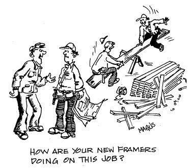 #Subcontractors gone #wild -- It's hard to get good help these days