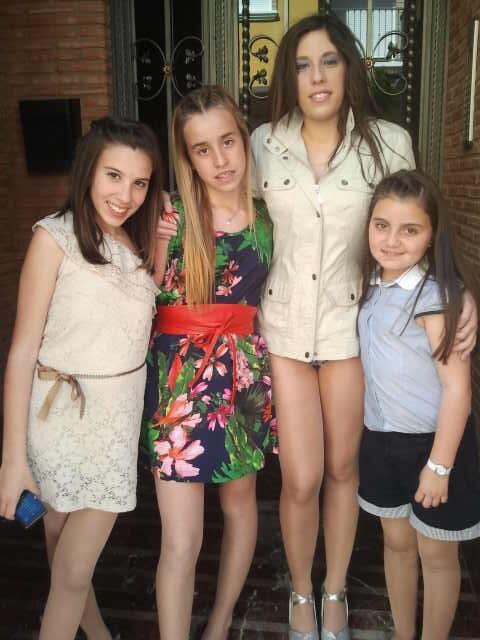 Con mis peques en la comunión :))