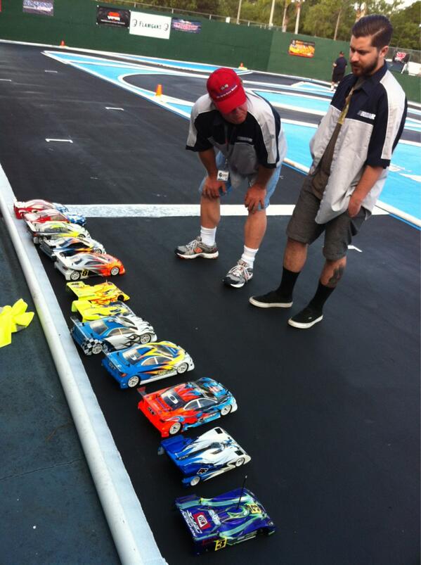 KOPROPOAmerica's tweet photo. Concourse judging for the ROAR Asphalt Nationals. Racing starts in 10 mins. http://t.co/sQ58fpobn7