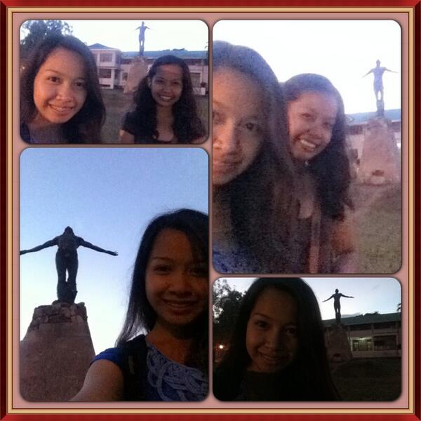 misyeLaLaLa's tweet image. UPLB earlier with lil sissyy!! :)))) #fun #oble #iska