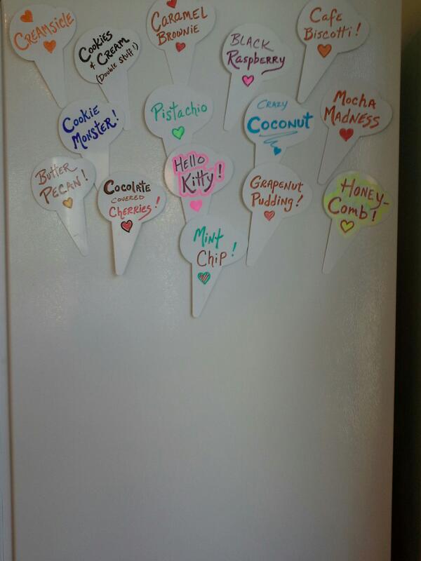 TheRobinsNest's tweet photo. Some of our extra flavors! http://t.co/8VVW08wnV8