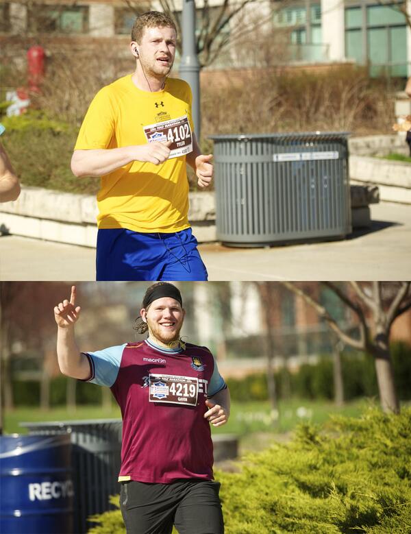 just a light 21km sunday morning jaunt! <a href="/CdnIrons66/">Gavin T</a> and @hibbosrightpeg killed it