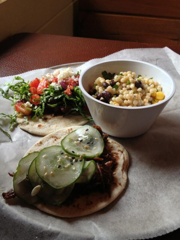 HuckBronson's tweet photo. Celebrating Cinco with a return to #taqueriatsunami - Yum! http://t.co/4wjZhGc0kO