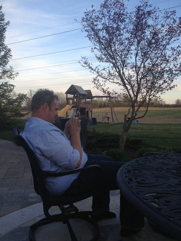 Sunday dinner with bro. #blessed