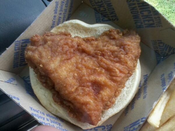 flintsastoner's tweet image. This is what I got at McDonalds!!! Isn't that crazy