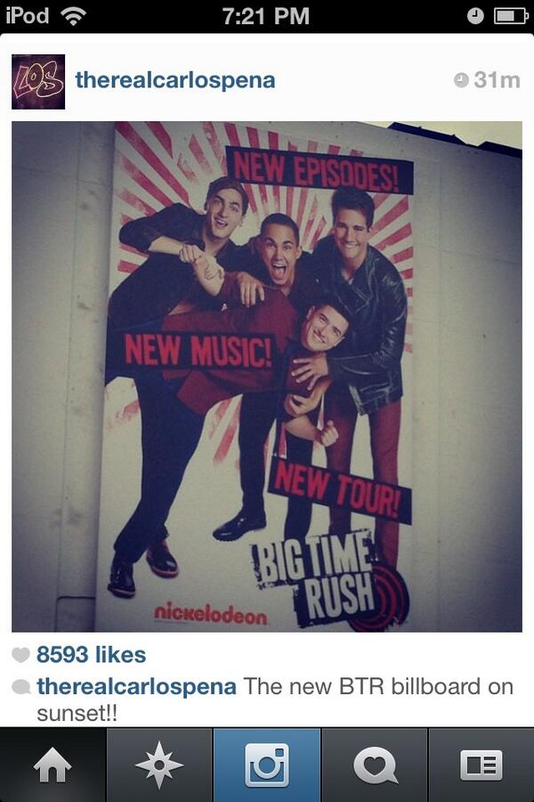NickKidsNet's tweet photo. How cute is BTR's billboard on #NickonSunset? Can't wait to see these guys again this summer! http://t.co/jj7478JS9w