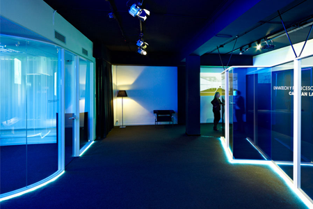 #Mamparas de #oficina con un concepto visual diferente: Rompiendo las reglas de la oficina. #Diseño  #Interiorismo