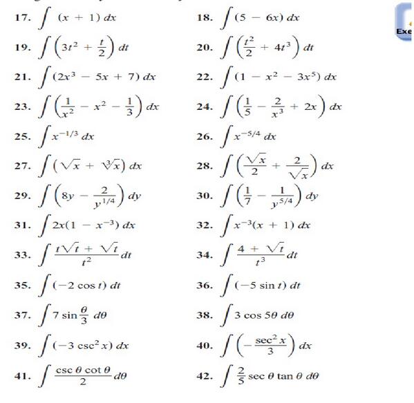 تفاضل وتكامل 
take-home exam
due 27-6-1434