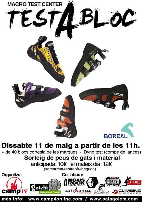 borealoutdoor's tweet photo. S'apropa el Macro Test Center TEST A BLOC. 11 de maig. Sala Golem (Barcelona). http://t.co/7AElj0BUNE