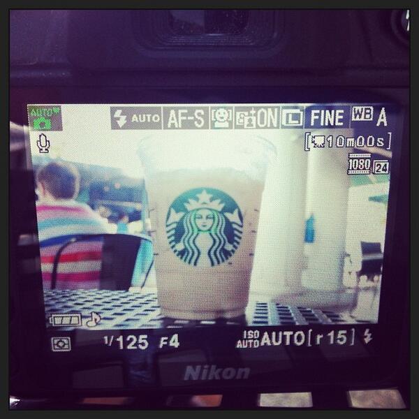 madebyjulian's tweet photo. #chaitea #latte at #starbucks http://t.co/gIaADyIiZm