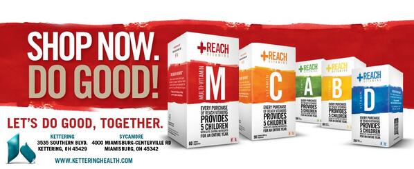 ReachInitiative's tweet photo. Hey #Dayton - did you know both Kettering &amp; Sycamore Hospitals carry REACH Vitamins? #shoplocal #pharmacy http://t.co/HsngLRESA9