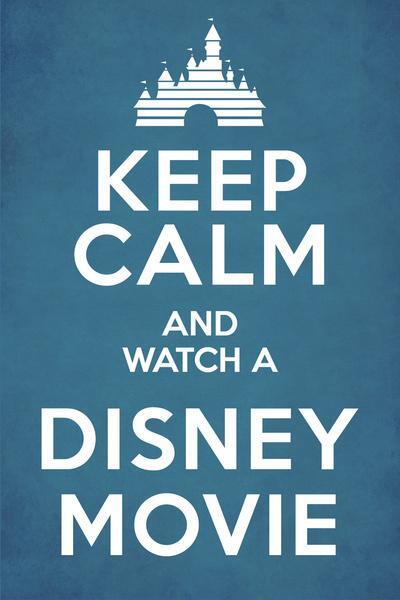 DisneyGAG's tweet photo. Keep calm and watch a Disney movie. http://t.co/c4x2ZqHtr4