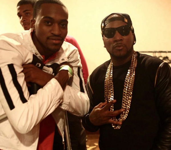 Louisville's Kevin Ware has really hit the big time now...Kickin' it with Jeezy! Real truly does recognize real.