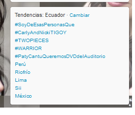EMIMusicEc's tweet photo. “@FamiliaCantuEC: Smos TT en ECUADOR @f_delagarza y @PatyCantu con #PatyCantuQueremosDVDdelAuditorio http://t.co/AbXJv5JweH”