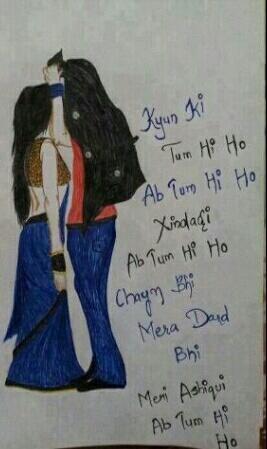 ShraddhaKapoor's tweet photo. “@monturaid: @ShraddhaKapoor Made just for a beautiful couple!!!!!! Hope u "like" it!!!!!! http://t.co/a1gcaPKvlu” 💗