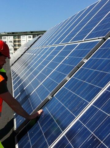 EmilVMark's tweet image. Solcellerna på #Simonsland i #Borås. Detta hoppas #Vmark att vi snart ska kunna se #imark