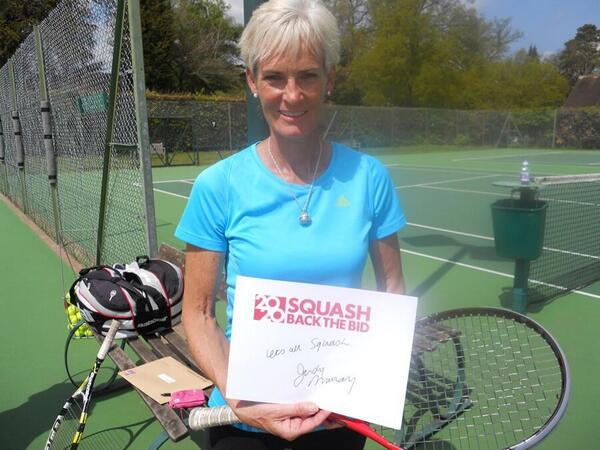 7ContinentChall's tweet image. RT @Vote4Squash: @andy_murray's mum backs Squash too! @judmoo thank you for your #vote4squash #priceless #mumstheword