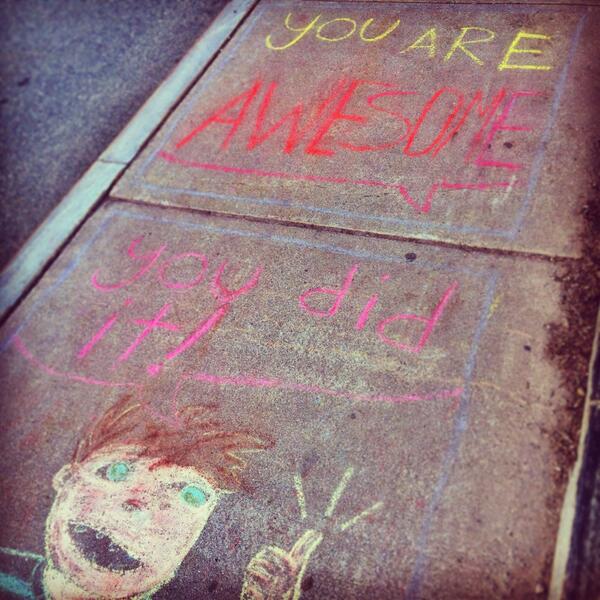 ErinSCV's tweet photo. A little motivation on my run in Beverly the other day http://t.co/uwrZi3z45c