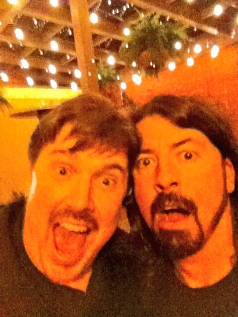 I just met Dave Grohl!!!