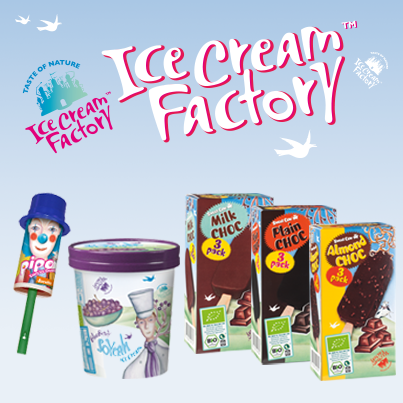 Bij het biologische ijsmerk Ice Cream Factory vinden ze dat het nu echt tijd is voor de zomer! bit.ly/15mnWmE