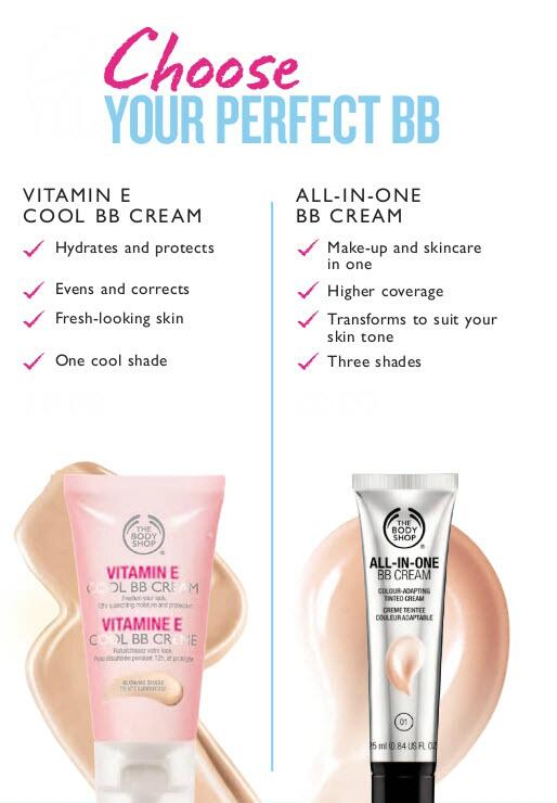 kroeg Ontleden Boom The Body Shop Canada on Twitter: "Vitamin E Cool BB Cream or All-In-One BB  Cream? Use the chart to find the perfect BB! http://t.co/H8LOcBcrJI <Shop  http://t.co/GKNrs0ijd7" / Twitter