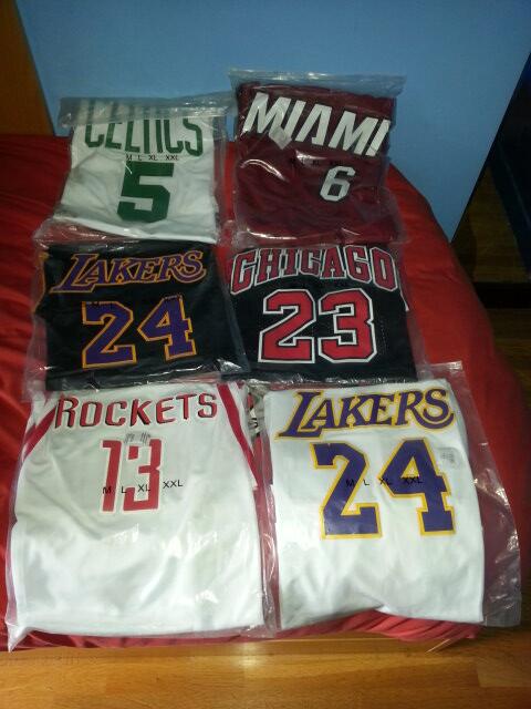 deividjoselito's tweet photo. Ya estan aki por cortesia d @CamisetasNBAesp http://t.co/mRAQIA889L