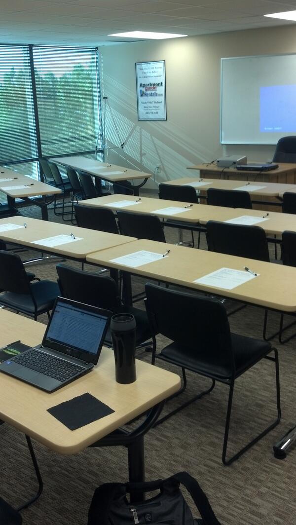 Apartment Association "Marketing on Budget" seminar. Sponsored and Taught by Servpro of East and West Greenville!