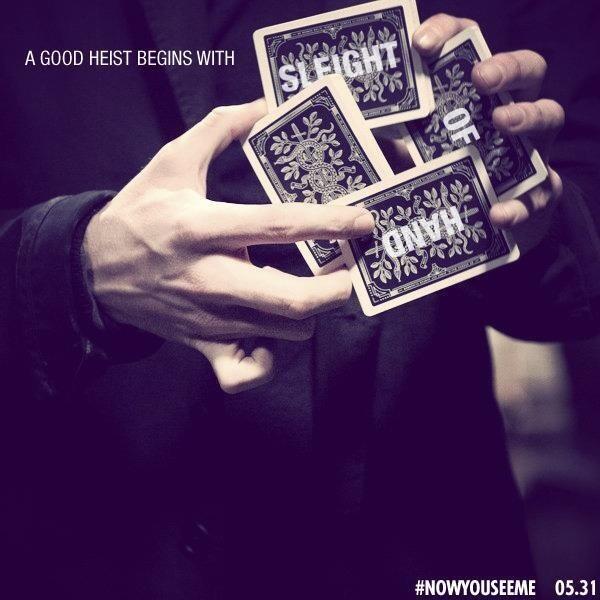 Now You See Me Movie! Can't wait! :D #Magic #NowYouSeeMe