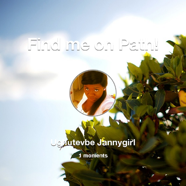 chikkiprincess's tweet photo. Find me on #Path now! Go to: http://t.co/qAM8h7jK5s! #thepersonalnetwork http://t.co/NGAVwAEZPy