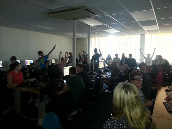 The_ex_teacher's tweet image. Go #bcotad #bcotmedia what a great day for you to show case the last 4 months work with @bcotmedia