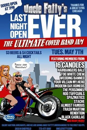 ThePersonnel's tweet photo. Welp, the last night ever @unclefattys is tonight.  We'll be there enjoying the festivities.  So should you. http://t.co/T93Zdbispa