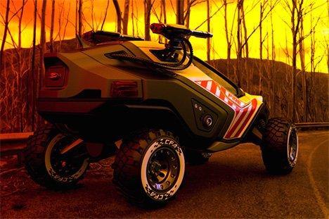 OutdoorSporting's tweet image. Fire? No problem with the Gull-Wing Firefighting ATV! bit.ly/11gxgab #atv #utv #firefighter #amatoya #ford