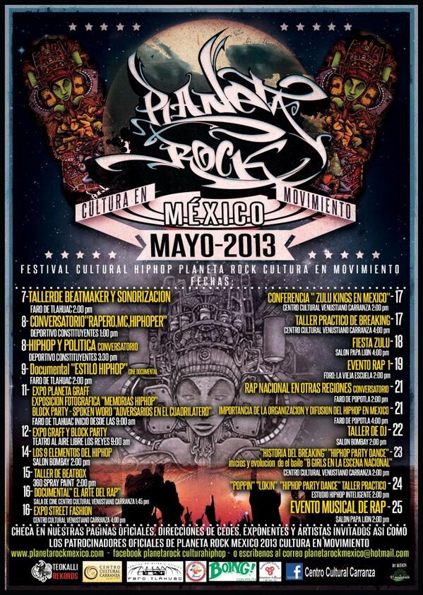festplanetarock's tweet photo. FESTIVAL PLANETA ROCK MEXICO 2013 http://t.co/4GyChcrR5k