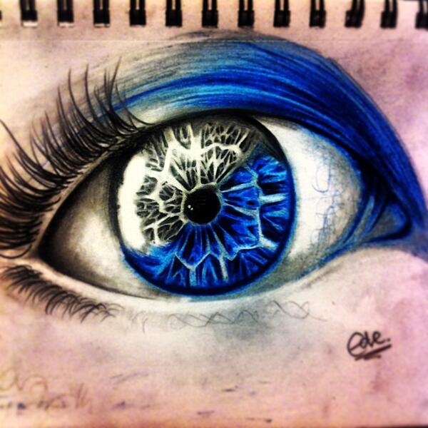 jeede69's tweet photo. Bit of both I guess, just trying to be creative lol #art #eye http://t.co/mdnebIIzma
