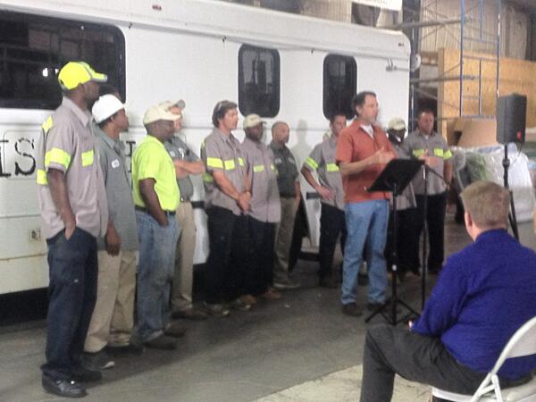 SpringBackNash's tweet photo. The Spring Back Nash recycling team! Thank you for your hard work. #springback #sleepoutfitters http://t.co/sx0Dx6kwQb