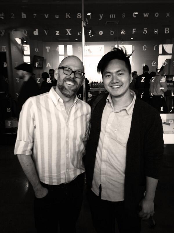 achiu's tweet photo. The legendary @ultrasparky at #PencilToPixel @byMonotype http://t.co/e2v5HJnVTJ