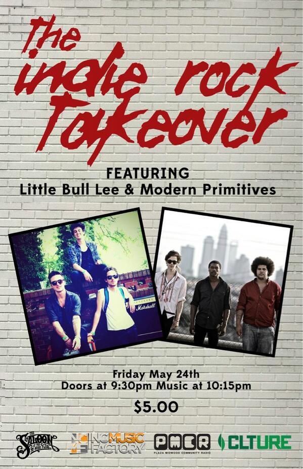 CLTmusicnews's tweet image. Just Announced: @littlebulllee &amp;amp; #ModernPrimitives at @ncmusicfactory after Fuel &amp;amp; @HotGatesMusic #cltnews #cltmusic