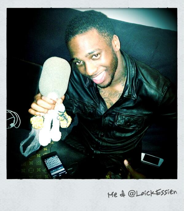 Mic_Tyson's tweet photo. Me and @LoickEssien #AllBlackEverything #BlackBalenciagas 😎 http://t.co/C6JrdlrHVH
